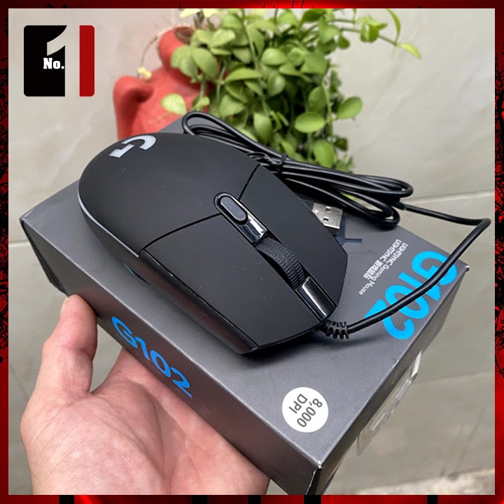 Chuột Gaming Máy Tính LOGITECH G102 Led Rgb Chuột Vi Tính Laptop Pc Chơi Game Có Dây Giá Rẻ