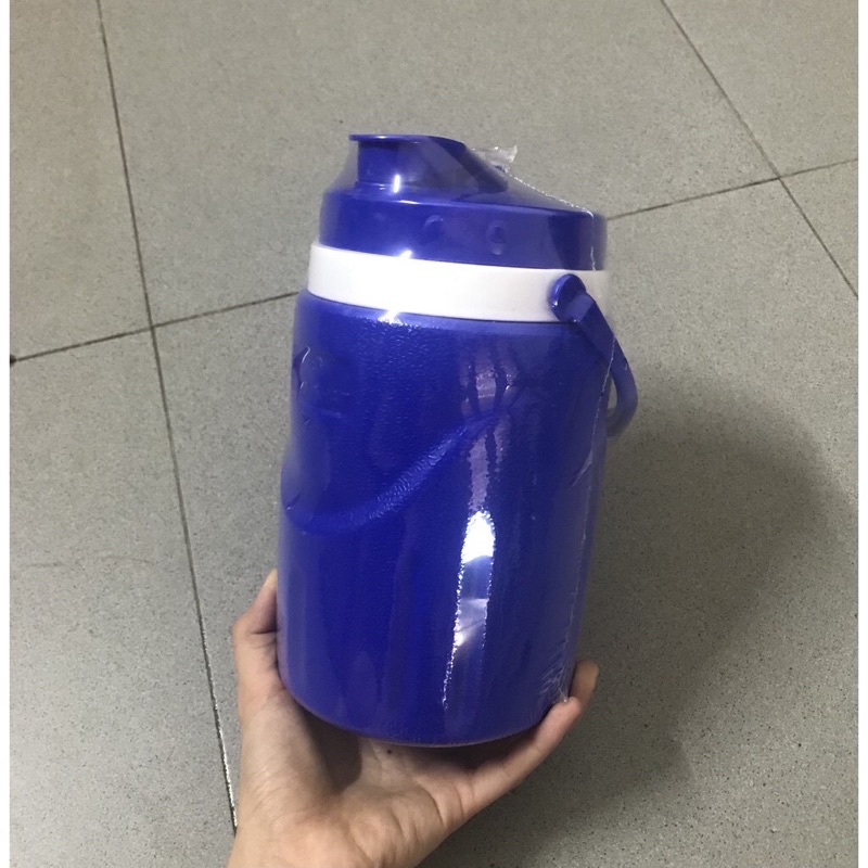 Bình đựng nước phích nhựa đựng đá có quai xách kèm nắp matsu cao cấp - DUY TÂN - 1L 1L5 2L5