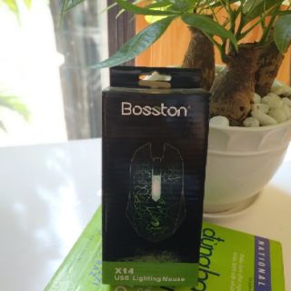 Chuột BOSSTON X14  USB Lighting Mouse RGB ( CHÍNH HÃNG )