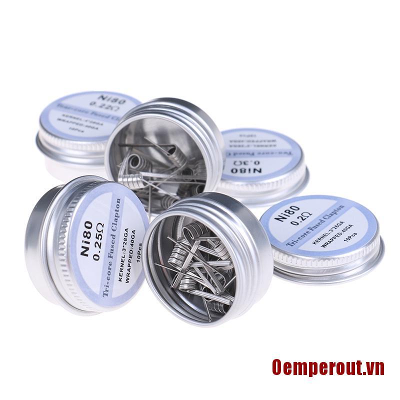 Hộp 10 Cuộn Dây Coil Alien Ni80