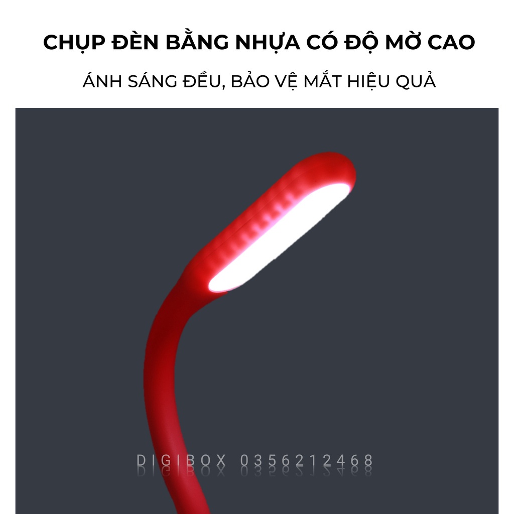 Đèn Led USB Mini Siêu Sáng Đọc Sách Giá Rẻ Nhỏ Gọn Cho Laptop, Sạc Dự Phòng, Máy Tính