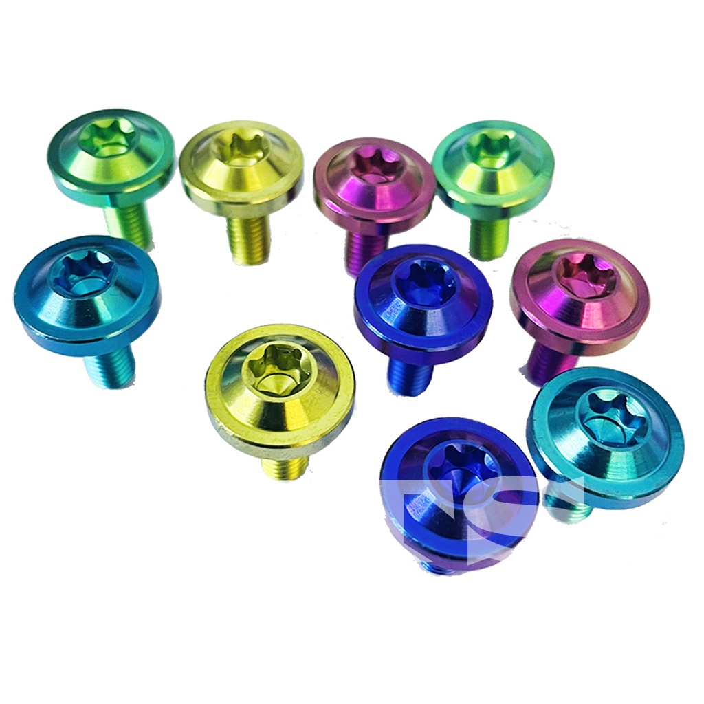 ỐC TITAN GR5 6li15 Dù To Dày Gắn Ốp Pô Dè Ex, Dàn Áo....-MTS