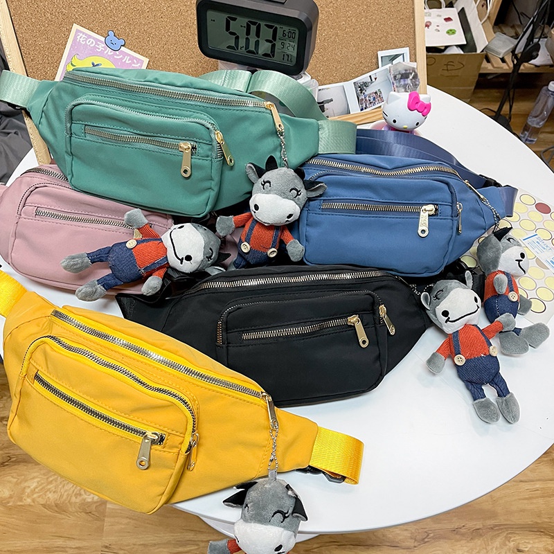 Túi đeo chéo chống thấm nước thiết kế dễ thương thời trang năng động cho học sinh
