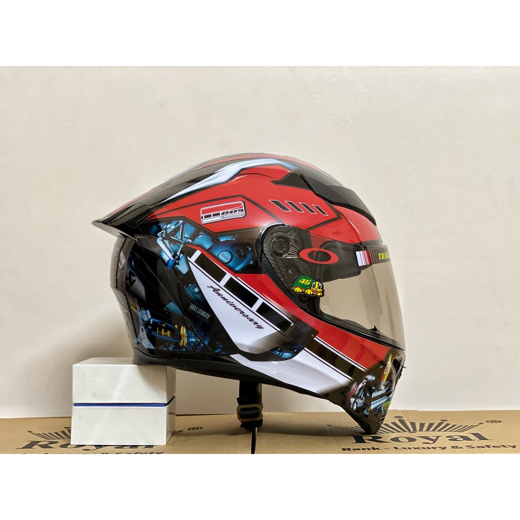 MŨ BẢO HIỂM FULLFACE M138B 1 KÍNH LÊN TEM TRÙM ĐỎ CỰC ĐẸP, BH 12 THÁNG, MUA 1 mũ  TẶNG 1 quà