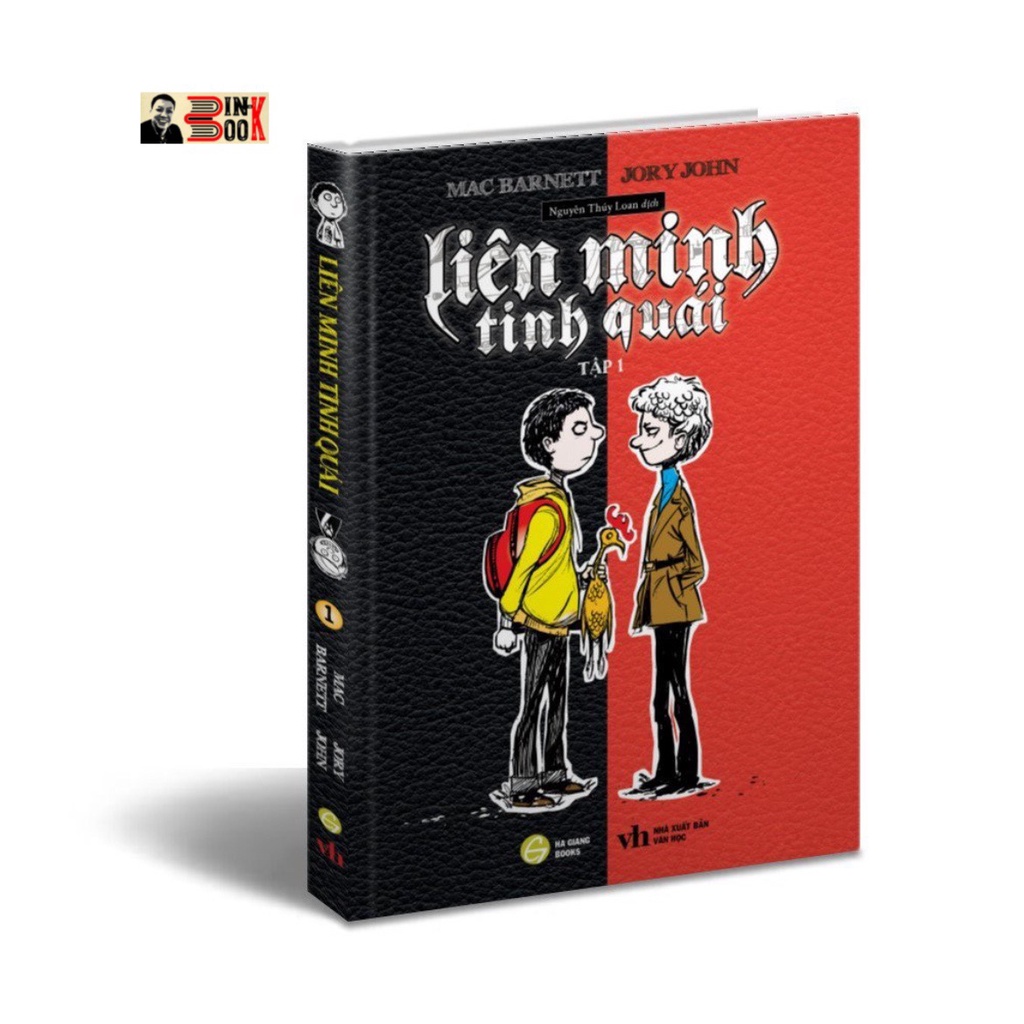 Sách - [Lẻ] LIÊN MINH TINH QUÁI - Mac Barnett, Jory John - Nguyễn Thúy Loan, Quý Dương dịch - Hà Giang Books – bìa mềm