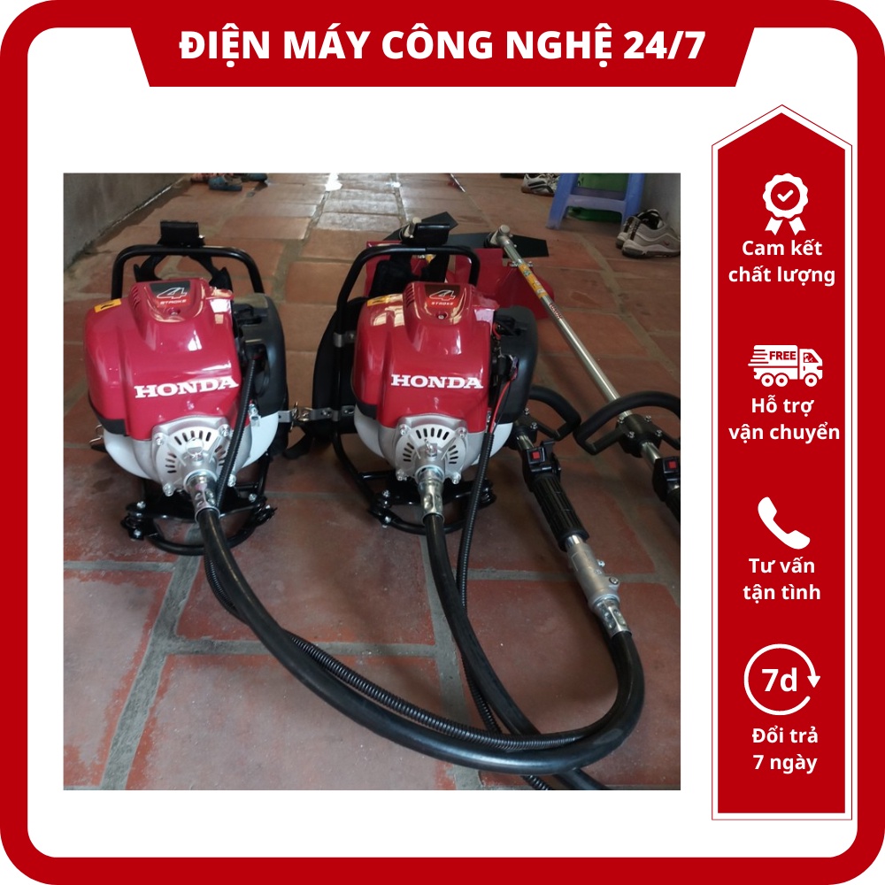 MÁY CẮT CỎ CẮT LÚA, XỚI ĐẤT, XỚI CỎ HONDA X35-4T-MÁY CẦN MỀM ĐEO NHƯ BA LÔ GIÁ TỐT