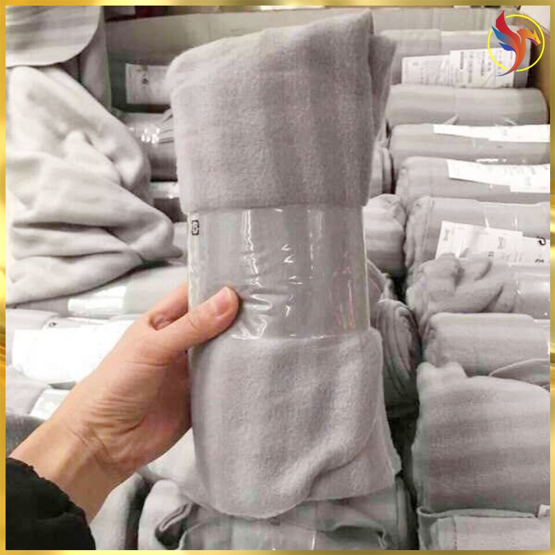 Chăn Kẻ Ikea  - Siêu Nhẹ - Chăn Đắp Văn Phòng, Đi Du Lịch Hay Dùng Trong Spa