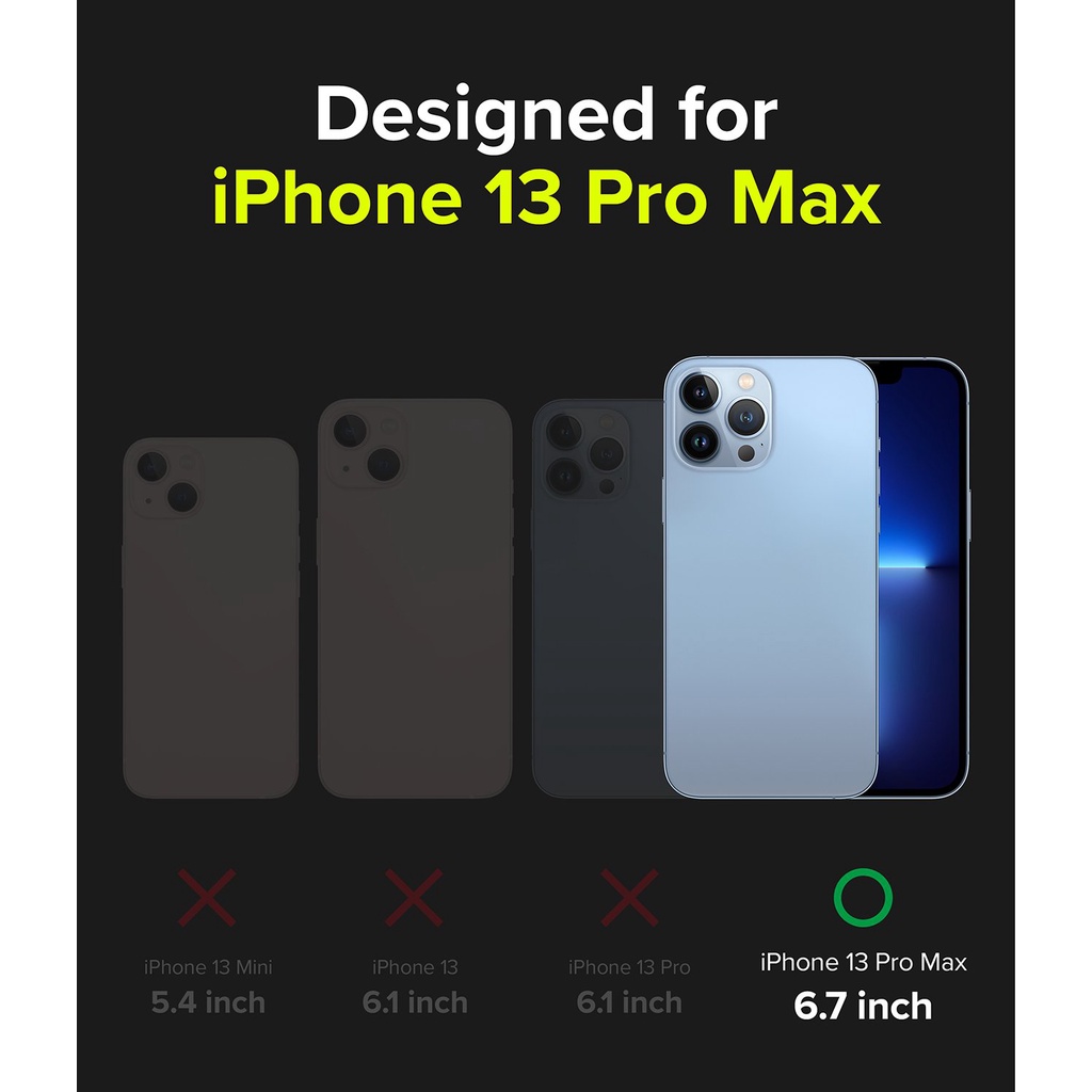 Ốp Lưng iP 13 Pro/13Pro Max RINGKE Fusion X