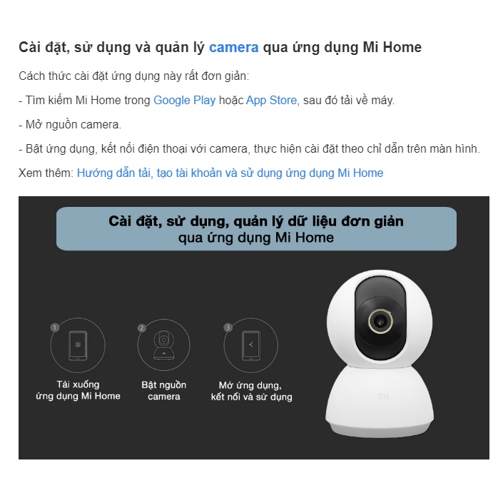 Camera Xiaomi 360 Full 2K | Camera xiaomi 1080P bản Quốc tế đàm thoại 2 chiều - mihoanggia | WebRaoVat - webraovat.net.vn