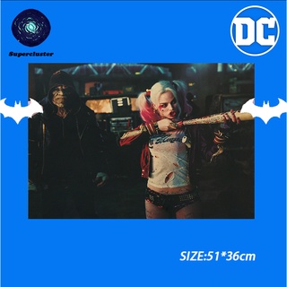 Dc Poster Dán Tường In Hình Harley Quinn 50.5x35cm