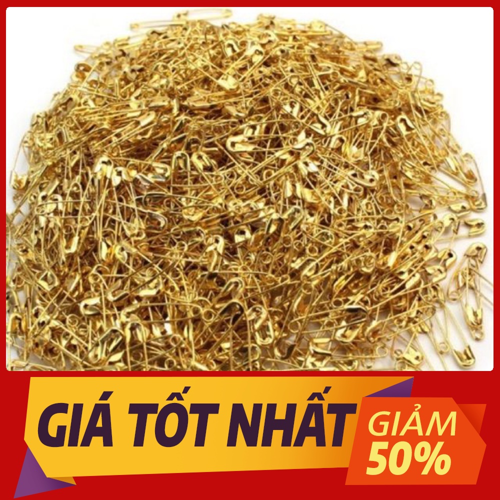 2000 kim tây nhỏ/ kim băng mạ vàng loại nhỏ,phụ liệu may,phụ kiện quần áo