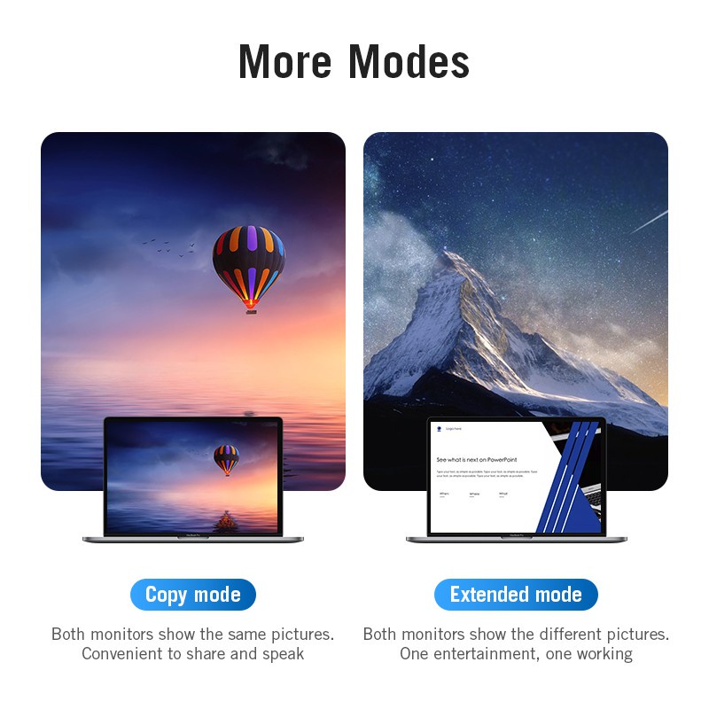 đầu chuyển HDMI to VGA Vention AIDB chuyển đổi tín hiệu HDMI sang VGA