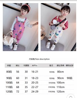 Quần yếm bé gái