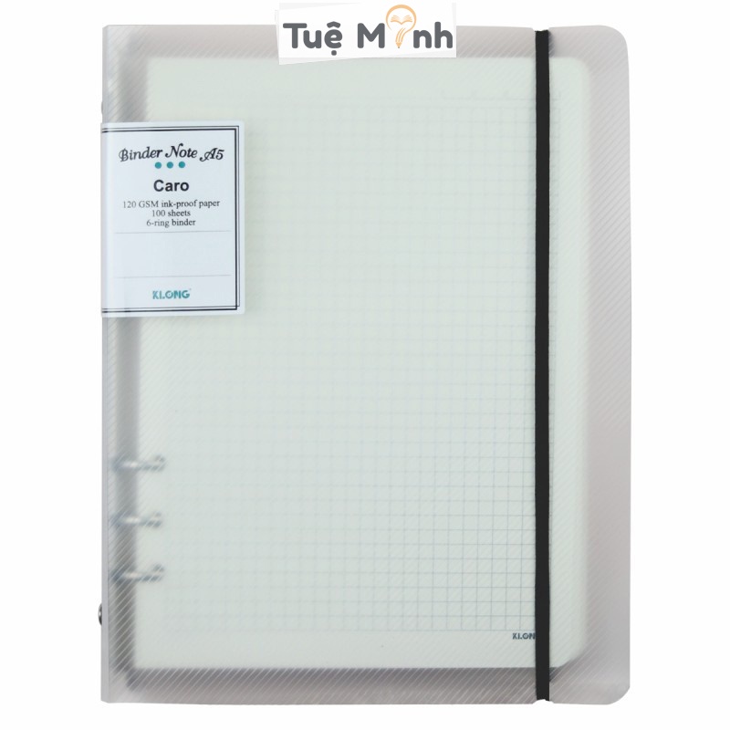 Sổ còng Klong ruột caro A5-B5-A4 MS 994-550-540 file binder còng sắt dễ dàng refill giấy KLong