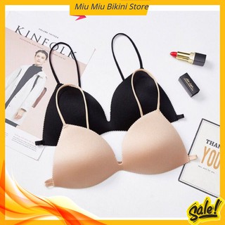 Áo Lót Nữ ♥️FREESHIP♥️  MỚI NHẤT - ÁO BRA ĐÚC SU CÀI SAU Dây Mảnh HOT HIT 818 Miu Miu Store