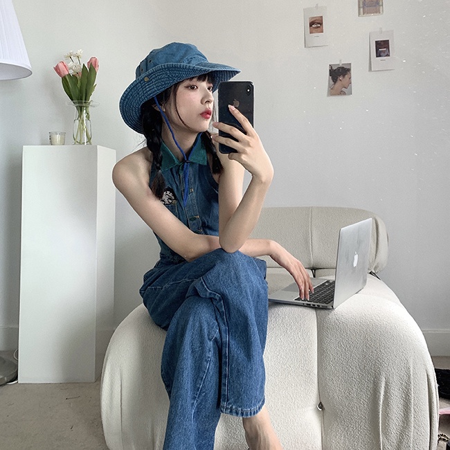 Mũ Vành Rộng Phong Cách Cao Bồi Thời Trang Thu Hè Dễ Phối Đồ Cho Nam Và Nữ