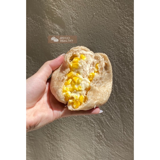 Bánh Bao Nguyên Cám Ăn Kiêng Ngô Phomai - For Eatclean, DAS, Lowcarb &amp; Tiểu đường