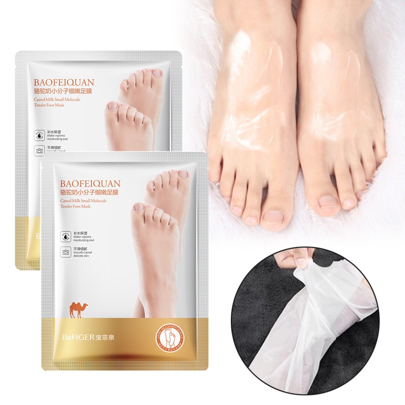 1 Cặp Mặt Nạ Chân Dạng Lột Tẩy Tế Bào Chết Dưỡng Ẩm Chống Nứt Nẻ Làm Trắng Da