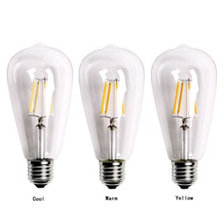 Bóng Đèn Dây Tóc Phong Cách Cổ Điển 2W-8W ST64 E27 220V