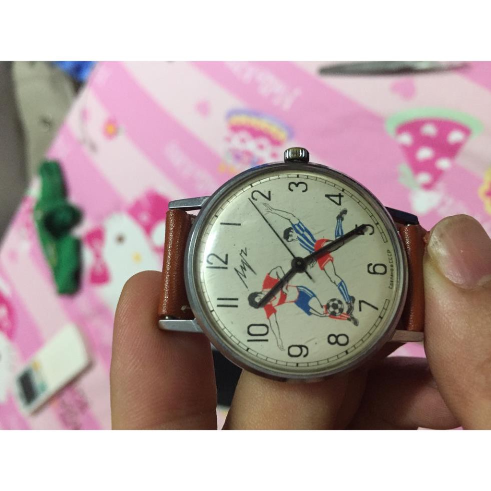 Đồng hồ nam Luch 23 jewel size 35 lên giây bản đặc biệt đồng hồ Nga