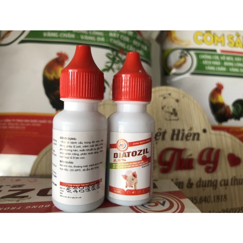 Diatozil 10ml, t.iêu ch.ả.y ph.â.n m.á.u ,tr.ị v.iêm r.uộ.t