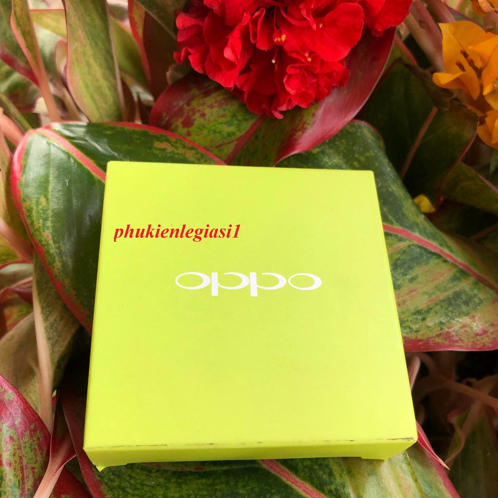 Tai nghe oppo hộp xanh lưới sắt