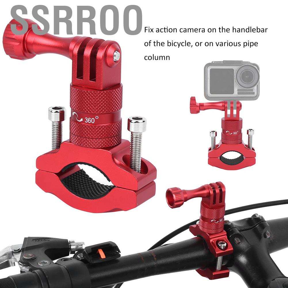 Kẹp hợp kim nhôm xoay 360 độ cố định camera GoPro cho xe đạp
 | BigBuy360 - bigbuy360.vn