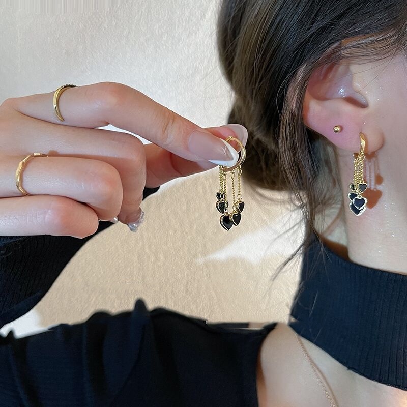 Đôi Khuyên Tai Tua Rua Thời Trang Cho Nữ