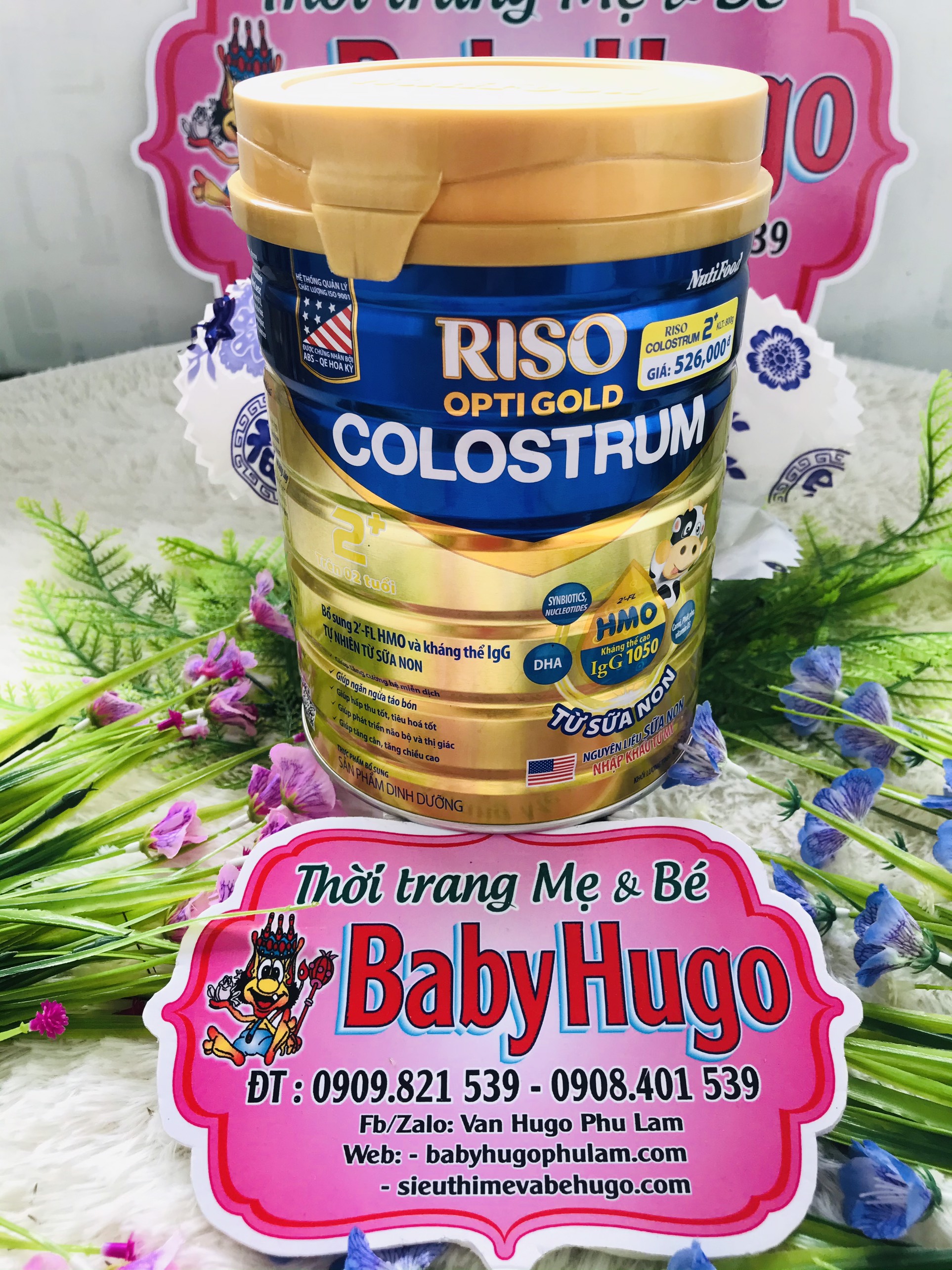 [HSD 2022] Sữa Riso OptiGold Colostrum 2+ 800G