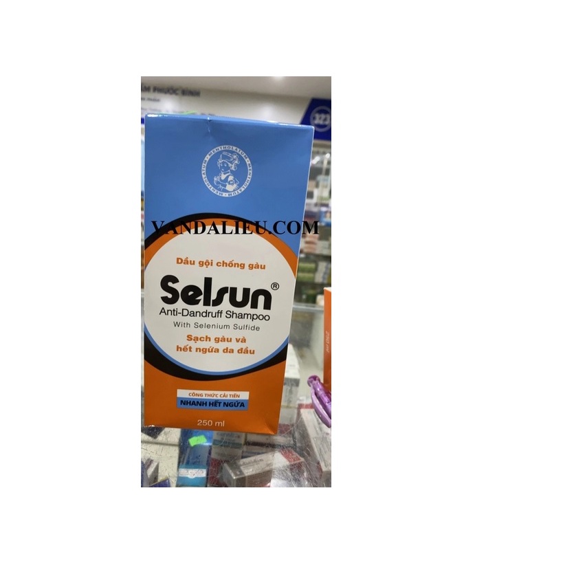 DẦU GỘI SELSUN SHAMPOO 250ML.