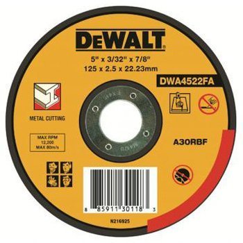 Đá cắt, đá mài cao cấp Dewalt 125mm - Chính hãng SKU DWA8063SIA DWA4522FA DW4543A