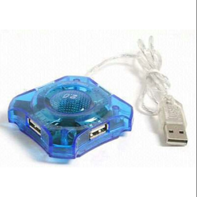 Hub Usb 4 Cổng Trong Suốt