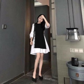Set váy áo len siêu xinh