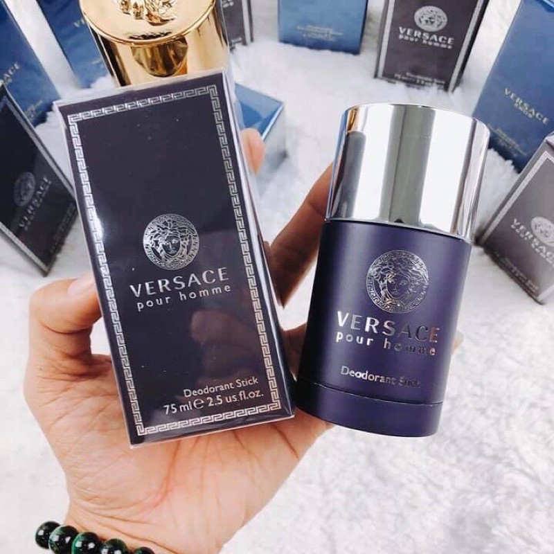 LĂN KHỬ MÙI NƯỚC HOA NAM VERSACE EROS & VERSACE POUR HOMME