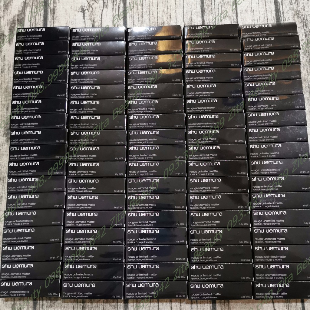 [Duty Free] Son lì Shu đen mới 2019 Shu Uemura Rouge Unlimited Matte | BigBuy360 - bigbuy360.vn