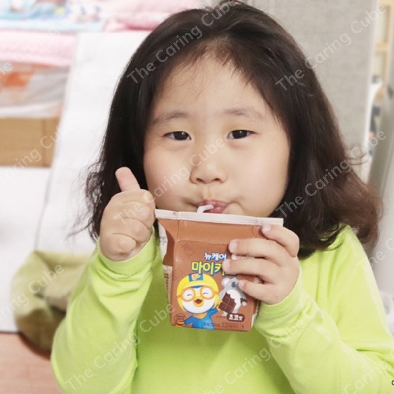 Sữa tươi DHA Pororo Daesang cho trẻ em chính hãng Hàn Quốc 150ml - The Caring Cube