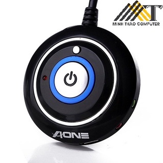 NÚT NGUỒN AONE USB AUDIO tròn dán