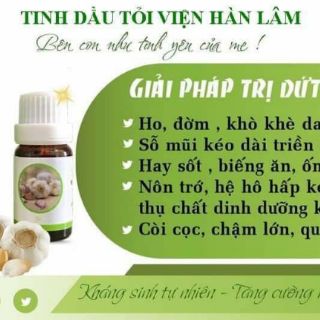 Tinh dầu tỏi nguyên chất