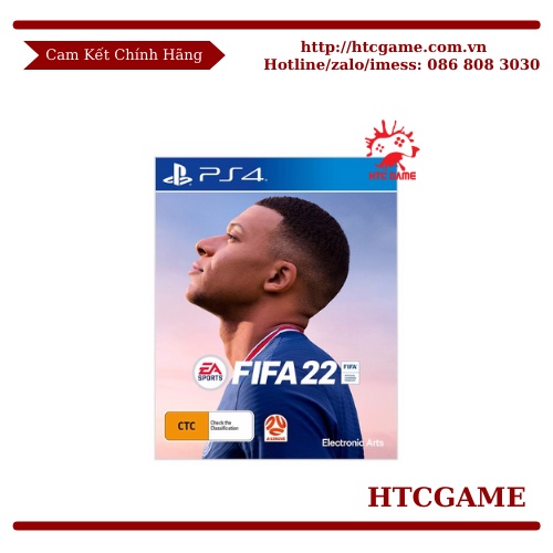 Đĩa Game FIFA 22  dành cho Ps4