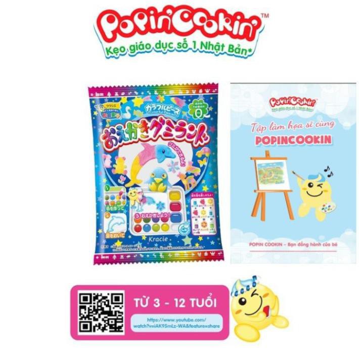 Kẹo popin cookin sáng tạo thế giới sắc màu colorful peace chính hãng