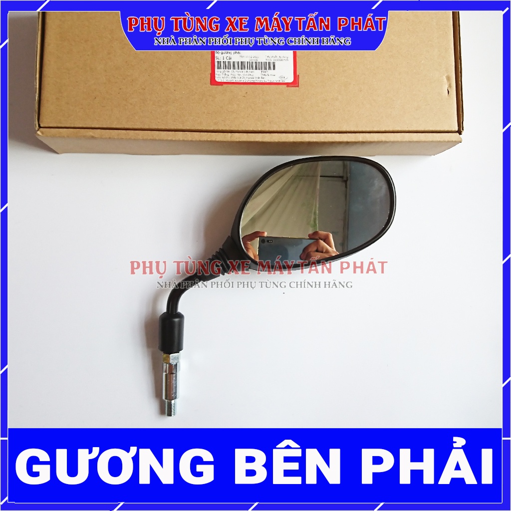 Gương Kính Chiếu Hậu Xe Máy Vision 2014 2015 2016 2017 2018 2019 2020 Chính Hãng Honda