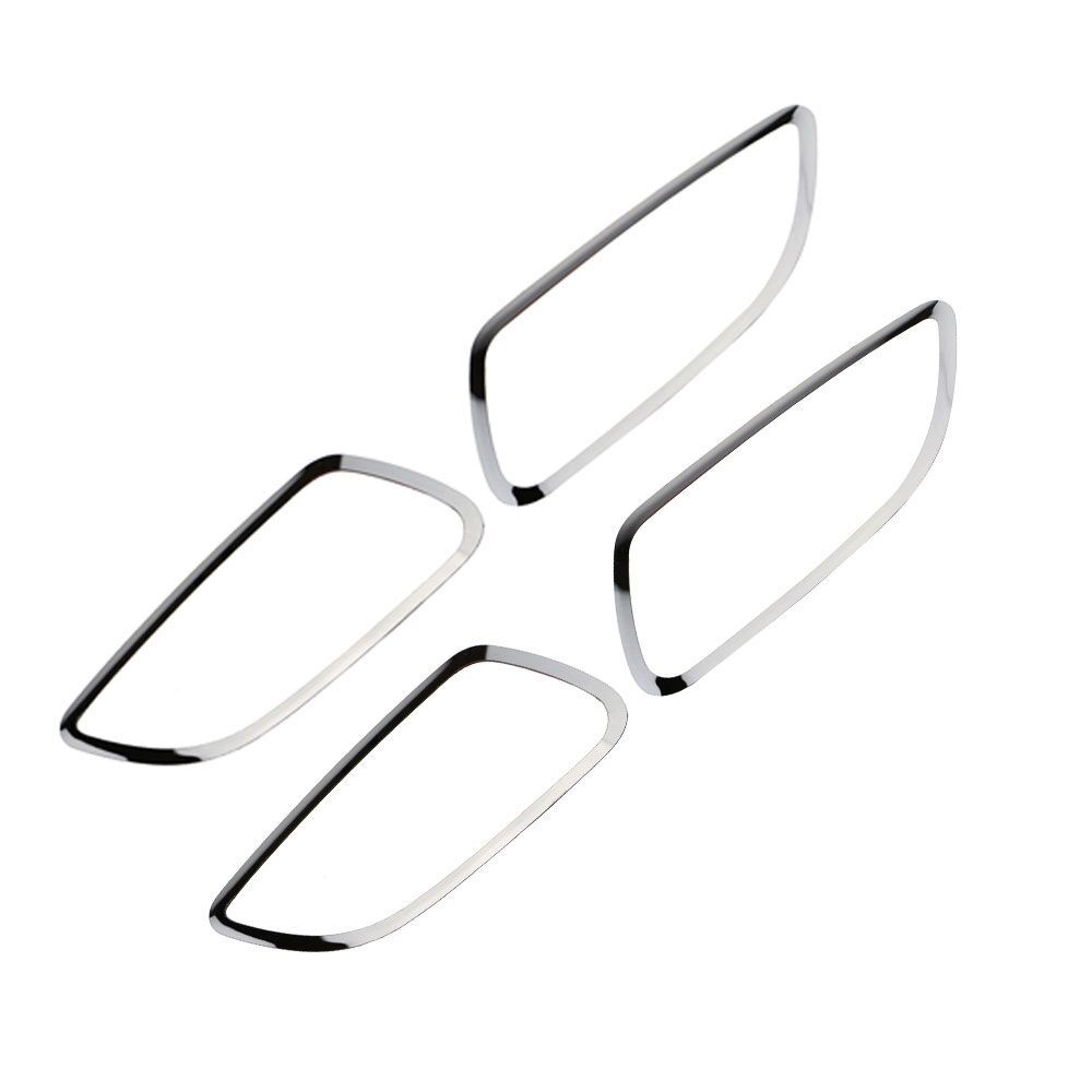 Bộ 4 Khung Dán Tay Nắm Cửa Xe Hơi Chevrolet Cruze 2009-2016 Bằng Thép Không Gỉ Tiện Dụng