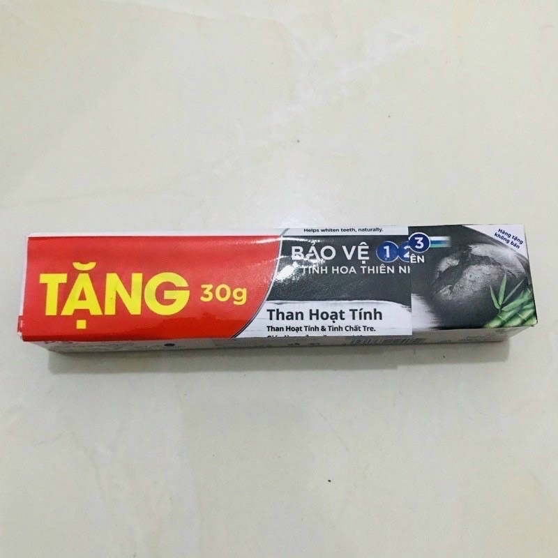 Kem Đánh Răng P/s 30g - Than Tre Hoạt Tính , Baking Soda Hương Thảo