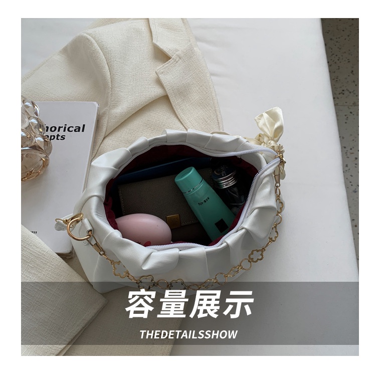 Túi Xách JASMIN NOIR Da PU Hình Đám Mây Thời Trang Cho Nữ