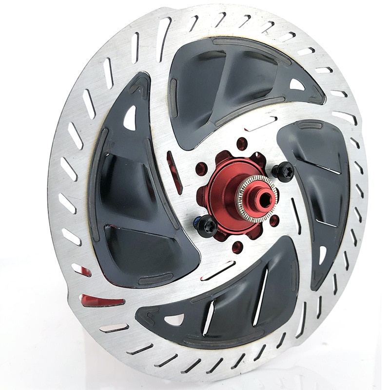 RT900 Trung tâm xe đạp Khóa đĩa phanh Rotor 140 / 160mm MTB DH Road Bike tản nhiệt Làm mát Rotor nổi với 6 chốt