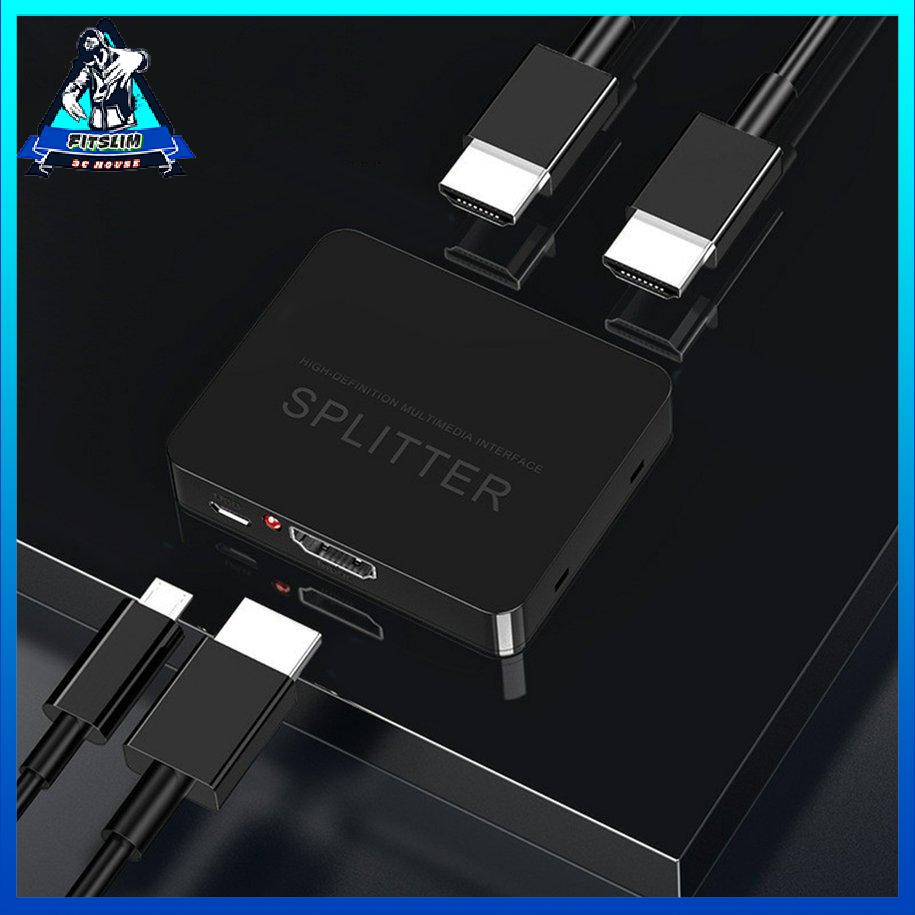 Bộ chia tương thích HDMI Bộ chia 1 trong 2 ra Bộ chia 4K cho màn hình kép Nhân bản [8/26]