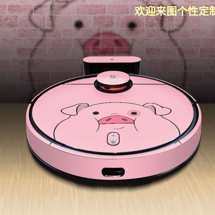 Decal Robot Xiaomi Mijia Gen 2 ❤️ Skin Hình Dán, Miếng Dán Robot Hút Bụi