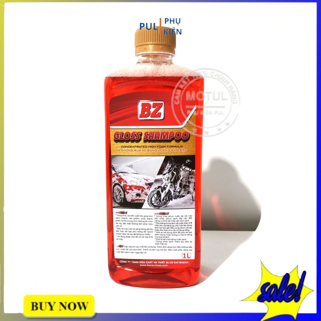 Bình xịt bọt tuyết 2 lít và nước rửa xe BZ vệ sinh xe máy xe ô tô, bình nước tưới cây cầm tay tiện lợi