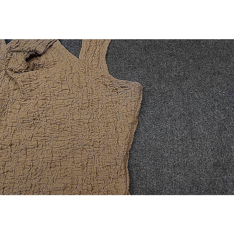 Áo Tank Top Hai Dây Màu Trơn Thời Trang Quyến Rũ 2022 Cho Nữ