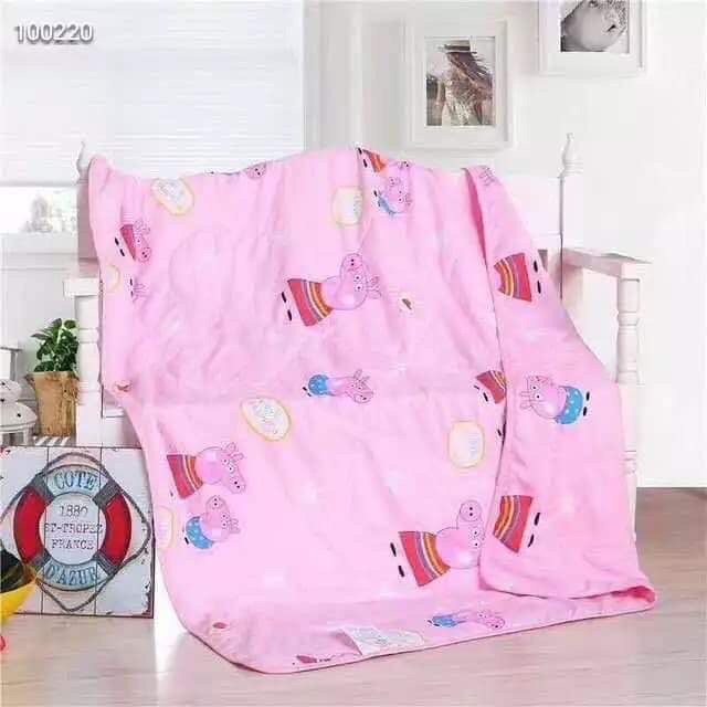 Chăn XUÂN HÈ COTTON Cho Bé Chất Siêu Thích Đủ Mẫu